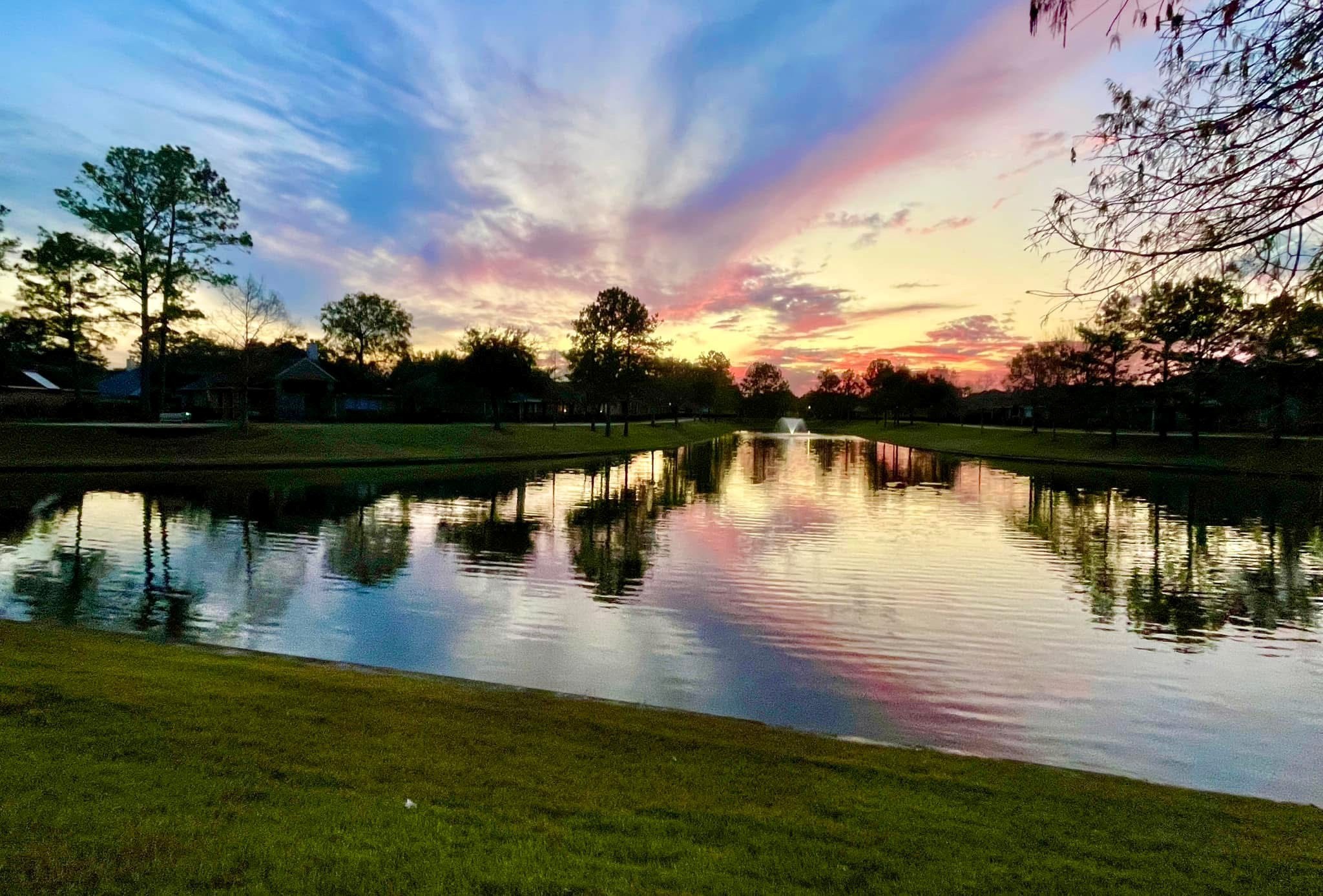 10002 Nectar Path Rosharon, TX 77583 - Photo 44 of 46 one of the many sunsets in Meridiana this was taken by a home owner and I was giving permission to use it