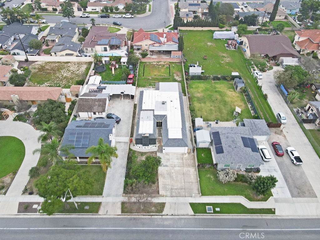 916 North West Street Anaheim, CA 92801 - Photo 20 of 27 an aerial view of residential houses with outdoor space and parking