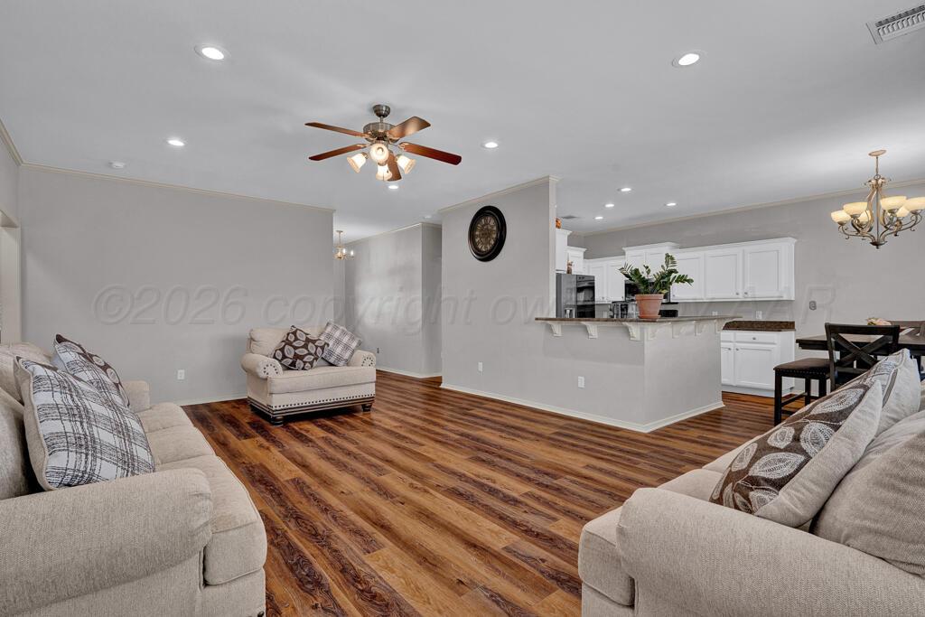 6408 Lexis Street Amarillo, TX 79119 - Photo 4 of 27 living room 2