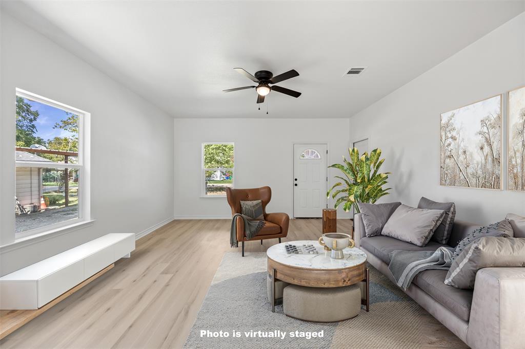 506 2nd Street Moody, TX 76557 - Photo 9 of 40 a living room with furniture and a large window
