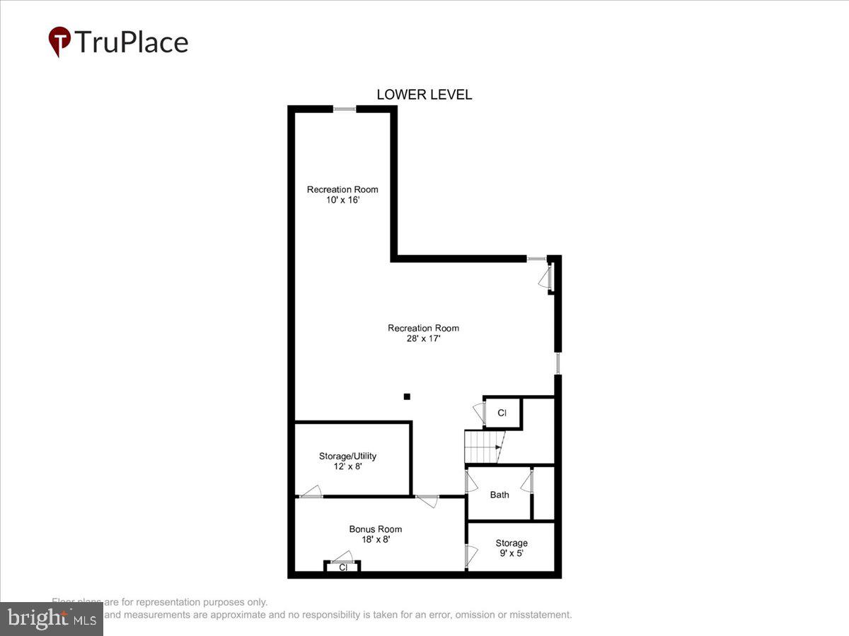 1379 Main Street Gaithersburg, MD 20878 - Photo 70 of 70 Floor Plan - lower level