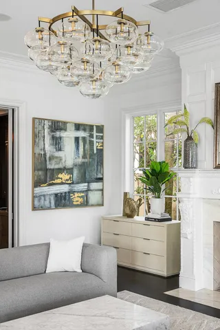 view of bathroom with a shower