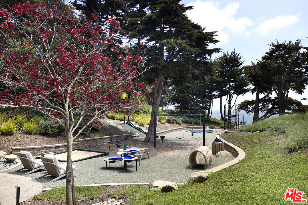 4145 Creciente Drive Santa Barbara, CA 93110 - Photo 40 of 57 a view of outdoor space with swimming pool and patio