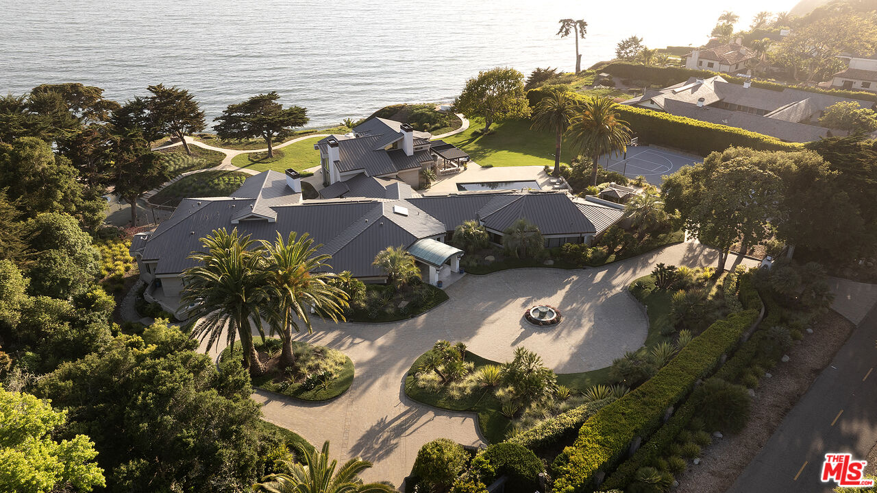 4145 Creciente Drive Santa Barbara, CA 93110 - Photo 56 of 57 an aerial view of residential houses with outdoor space