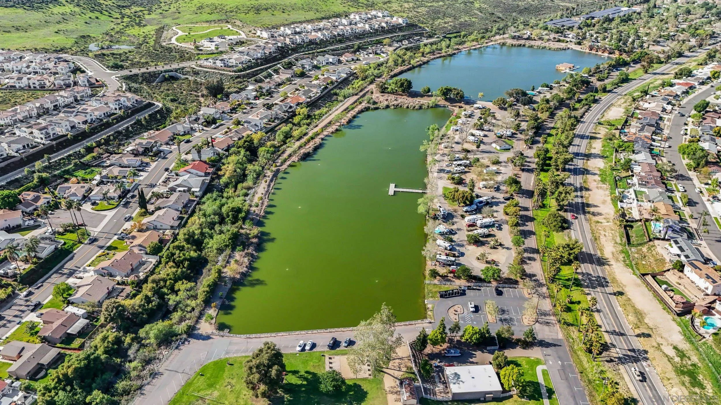 10019 Settle Road Santee, CA 92071 - Photo 9 of 35 an aerial view of a city