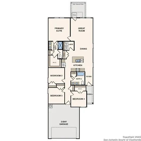 a picture of a bench in front of a wall