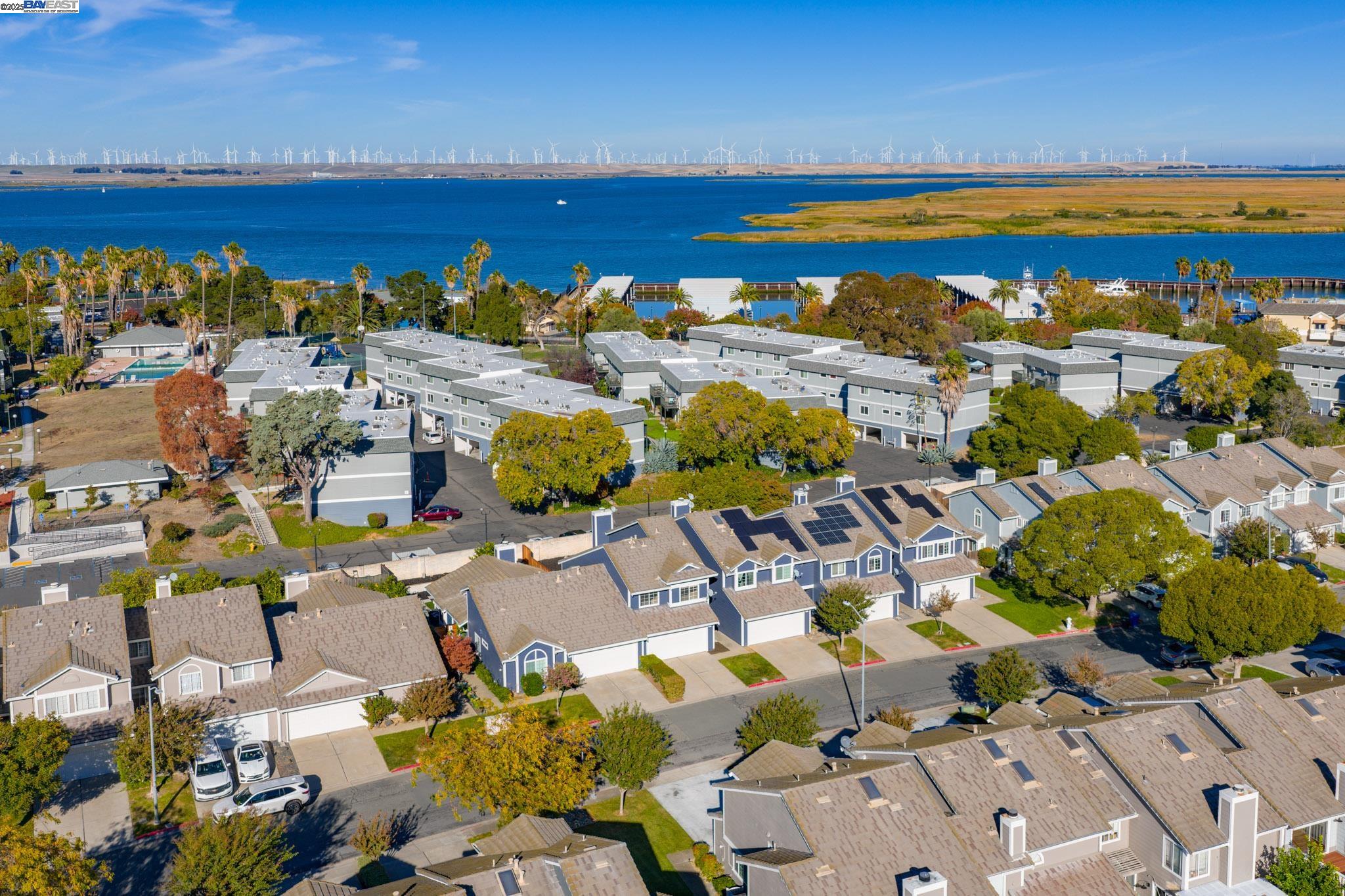 123 Pelican Loop Pittsburg, CA 94565 - Photo 44 of 60 a view of a city with an ocean view