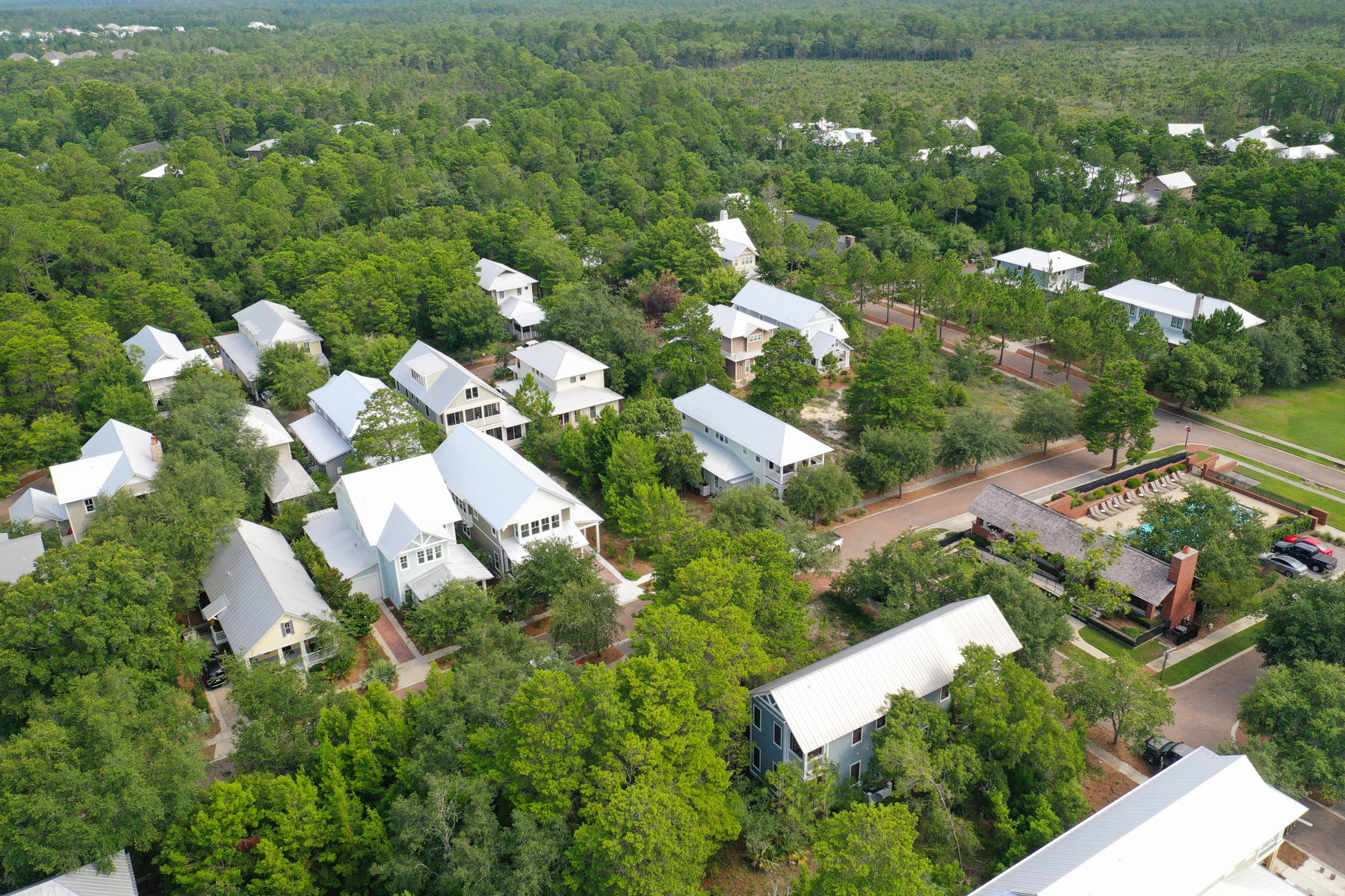 33 Pontchartrain North Santa Rosa Beach, FL 32459 - Photo 41 of 49 an aerial view of a house with a yard