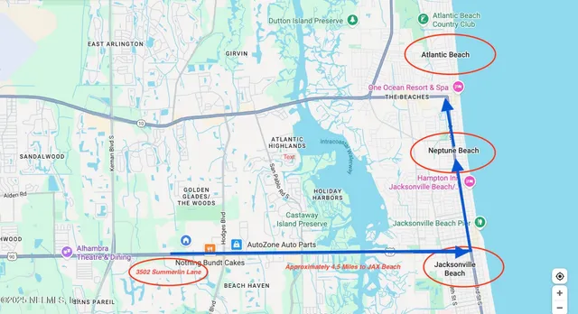 $1,850 | 3502 Summerlin Lane North, Jacksonville, FL 32224