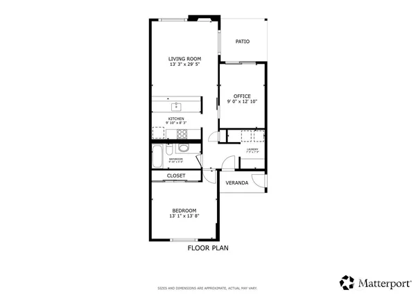 a picture of a floor plan