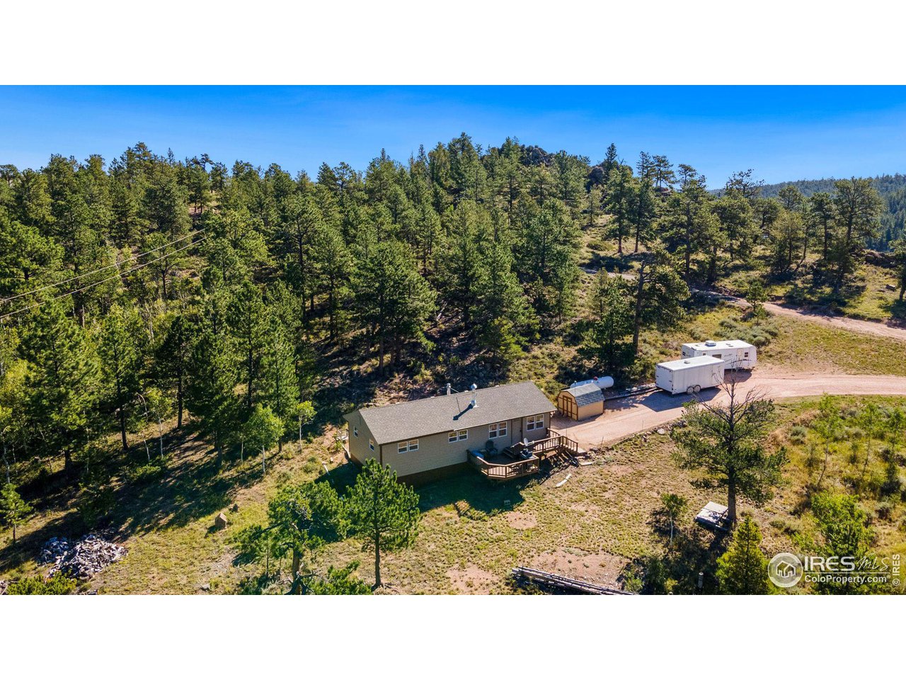 36 Comanche Circle Red Feather Lakes, CO 80545 - Photo 35 of 40 a view of a city
