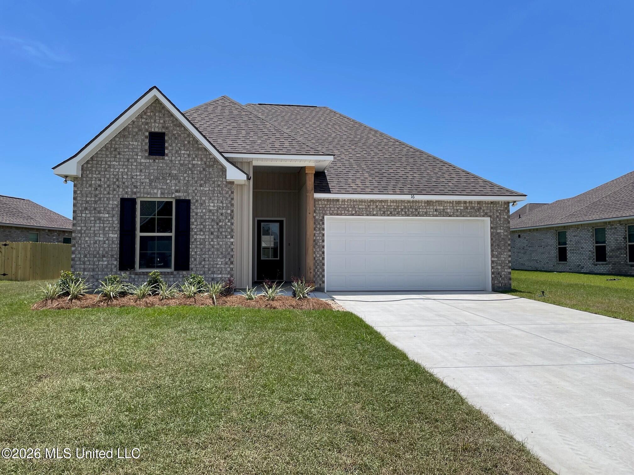 16 Cameron Cove Long Beach, MS 39560 - Photo 1 of 3 2BPT 234 FRONT