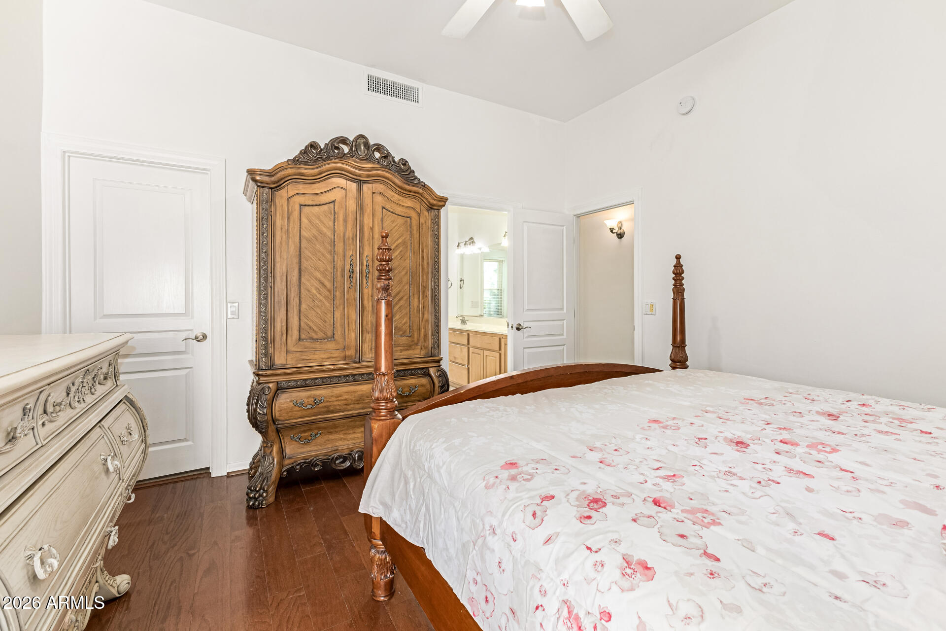 12607 West Ocotillo Road Glendale, AZ 85307 - Photo 36 of 52 a bedroom with a bed and a window