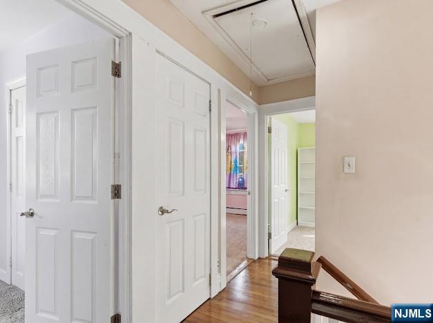 166 Summit Cross Rutherford, NJ 07070 - Photo 20 of 49 a view of hallway with wooden floor