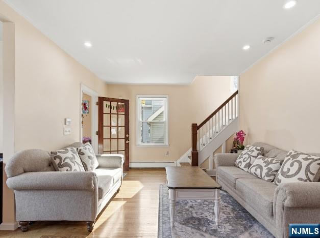 166 Summit Cross Rutherford, NJ 07070 - Photo 6 of 49 a living room with furniture and a window