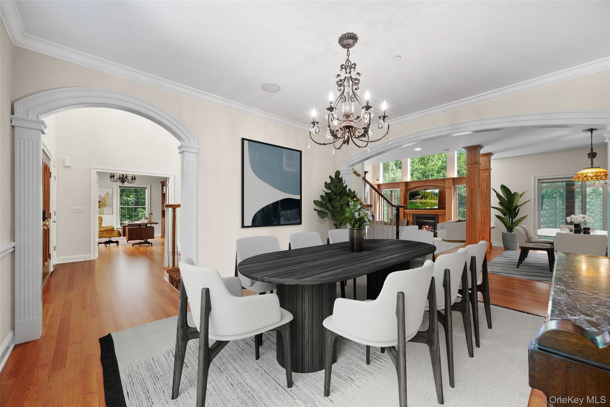 7 Farm Hollow Road Cornwall, NY 12553 - Photo 17 of 45 Take note of the graceful arches entering the rooms.