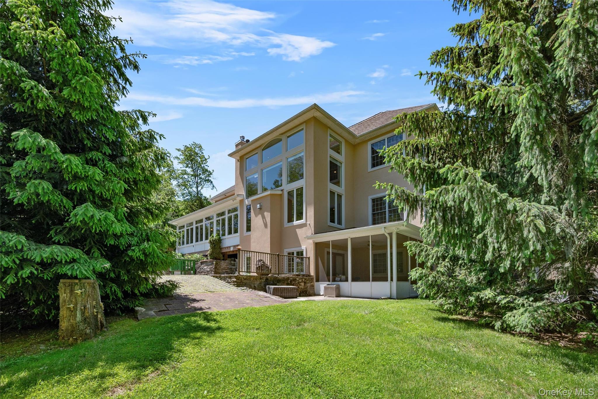 7 Farm Hollow Road Cornwall, NY 12553 - Photo 42 of 45 This back side view shows the apartment entrance.