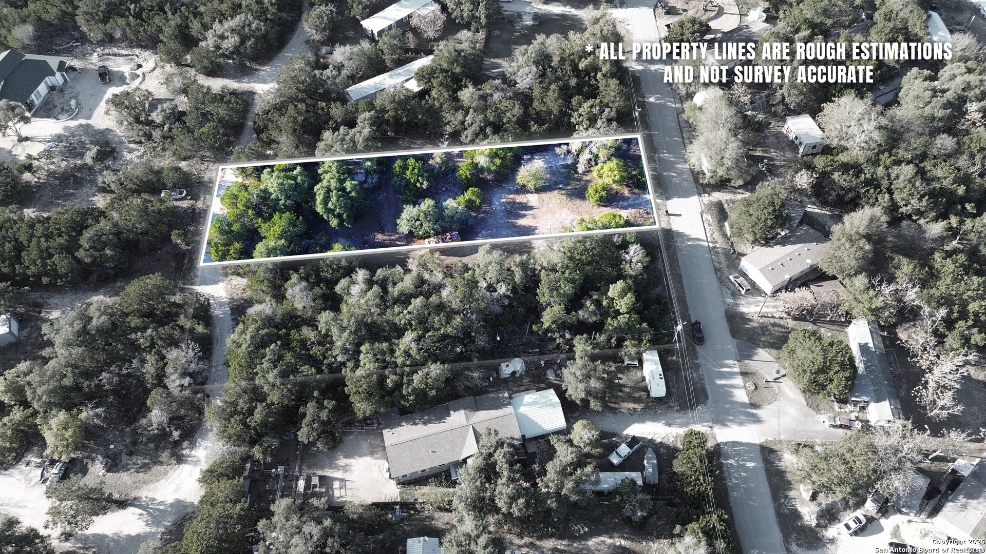 4527 Chamberlain Way Canyon Lake, TX 78133 - Photo 16 of 22 a view of outdoor space and yard