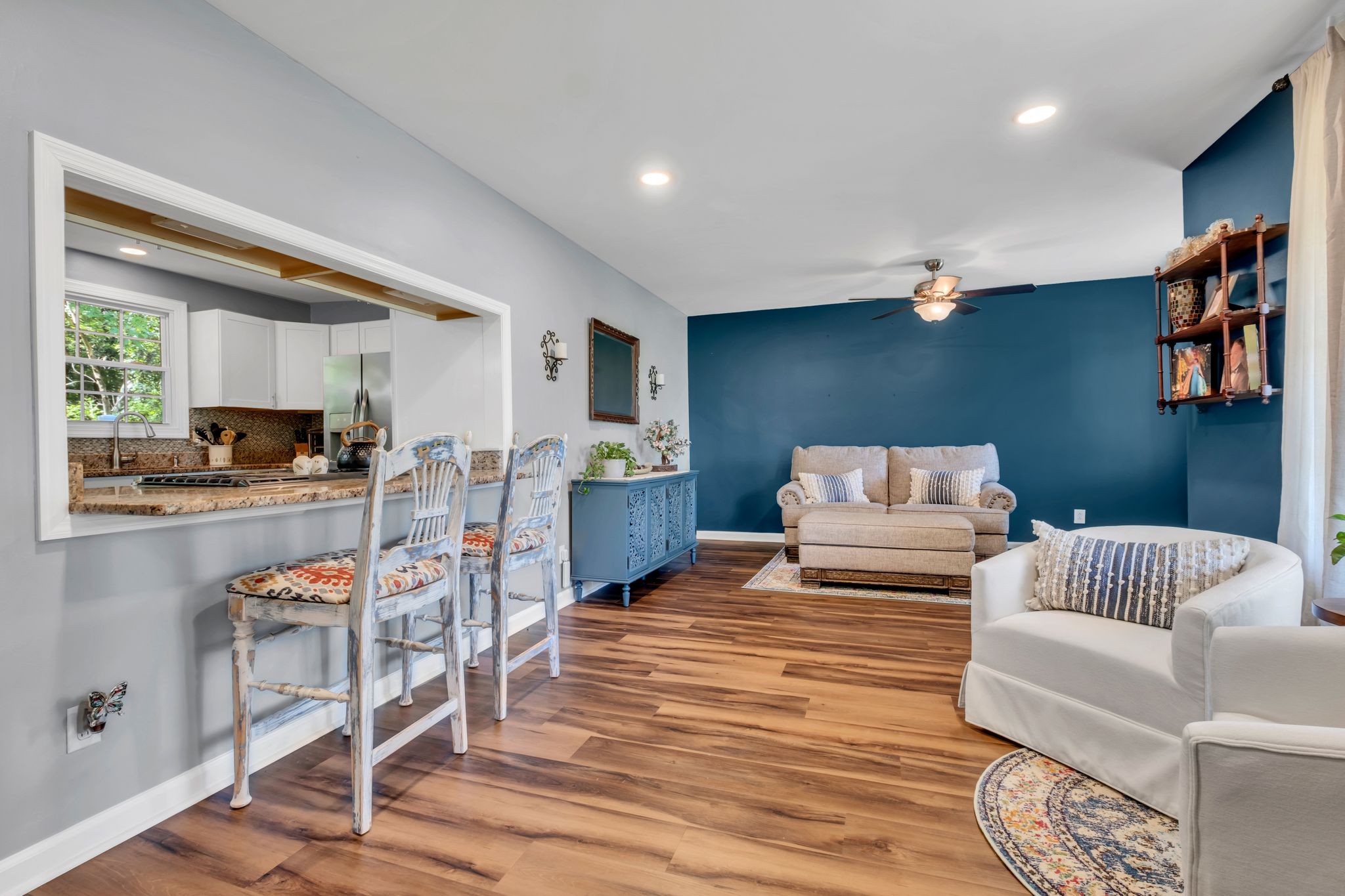 1708 Indian Hills Road Lebanon, TN 37087 - Photo 7 of 34 a living room with furniture and kitchen view