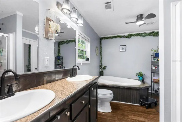 a very nice looking room with a table