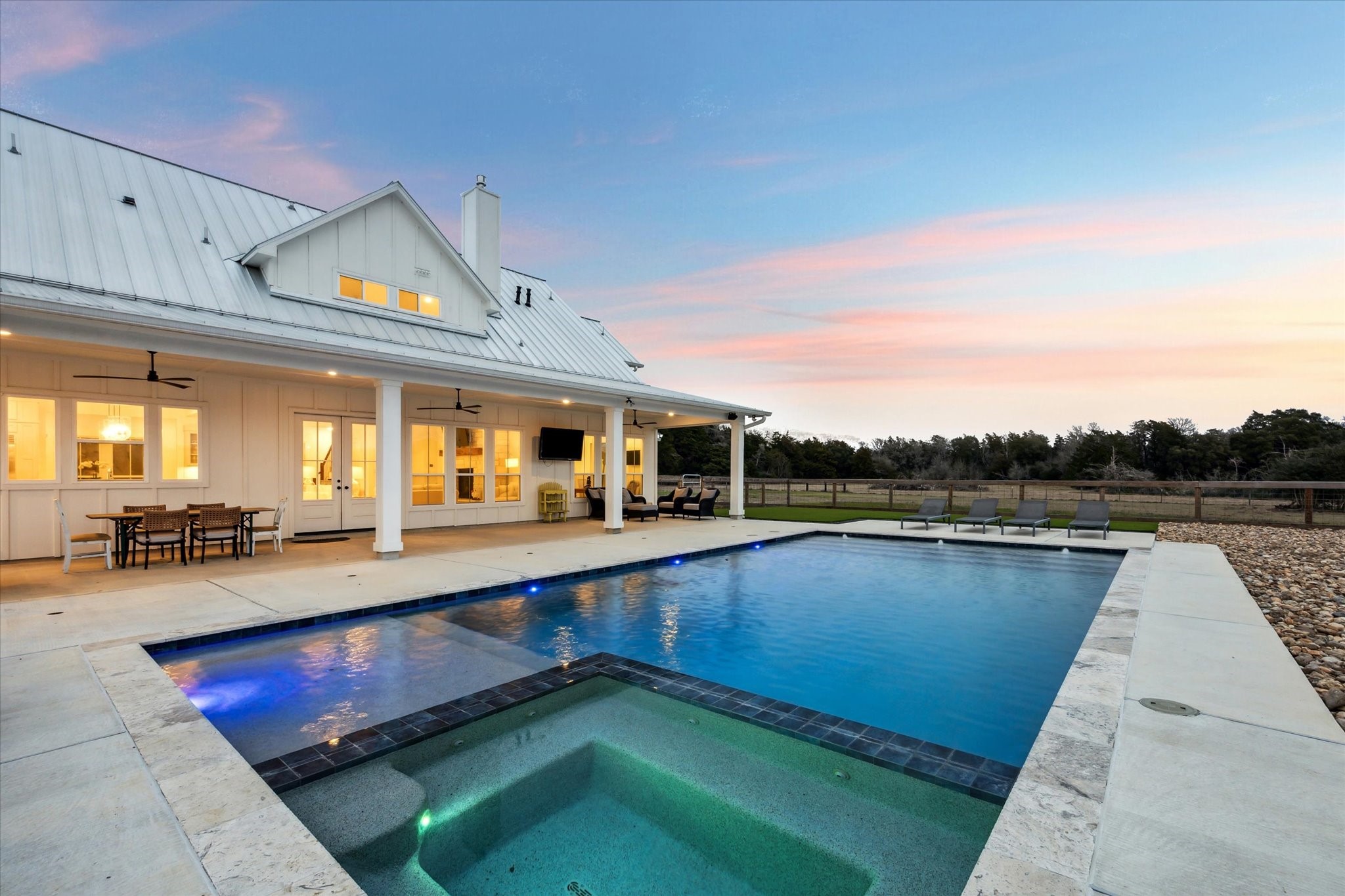 13167 Fm 389 Road Burton, TX 77835 - Photo 28 of 49 a view of swimming pool with outdoor seating