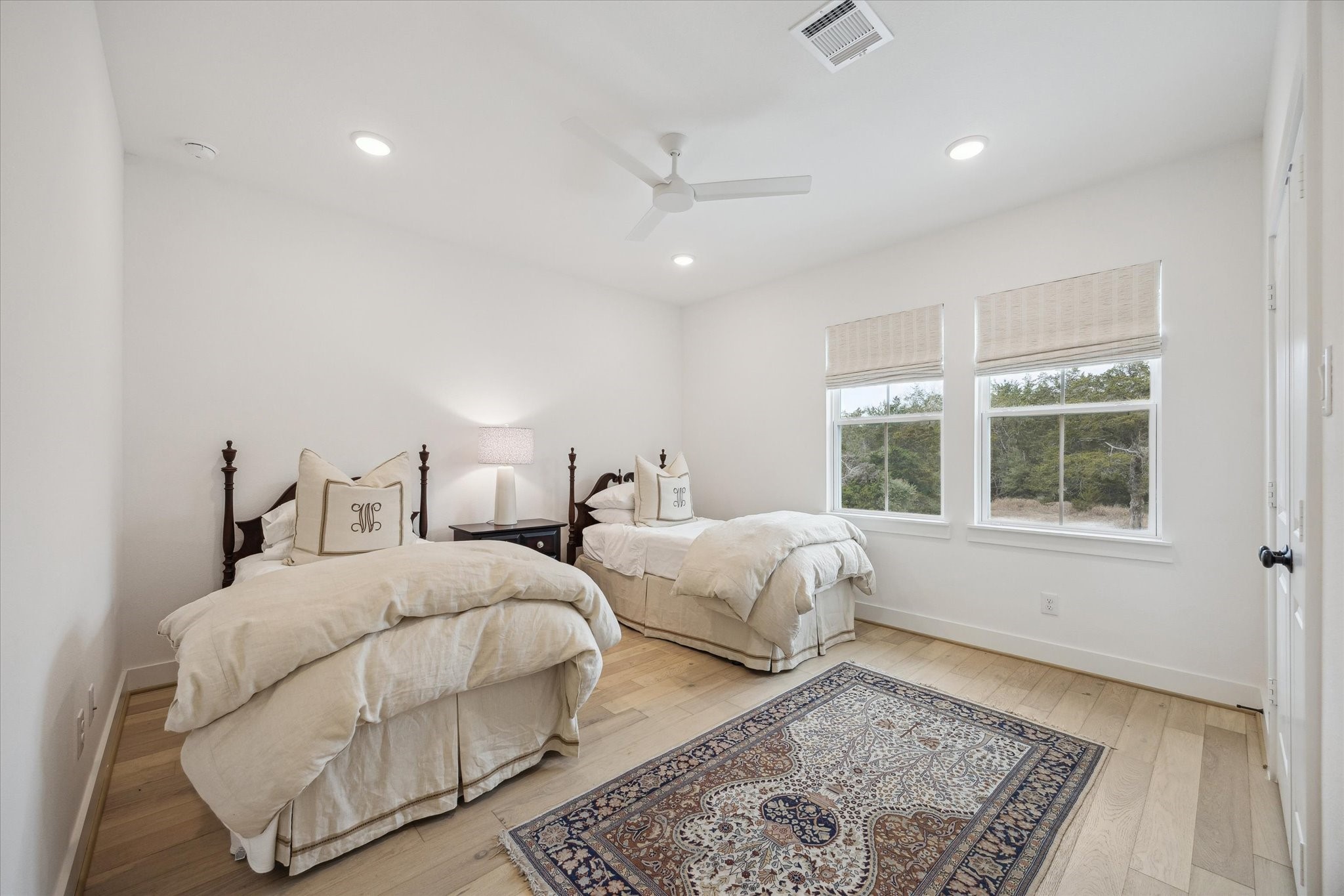 13167 Fm 389 Road Burton, TX 77835 - Photo 31 of 49 a bedroom with two beds and a window