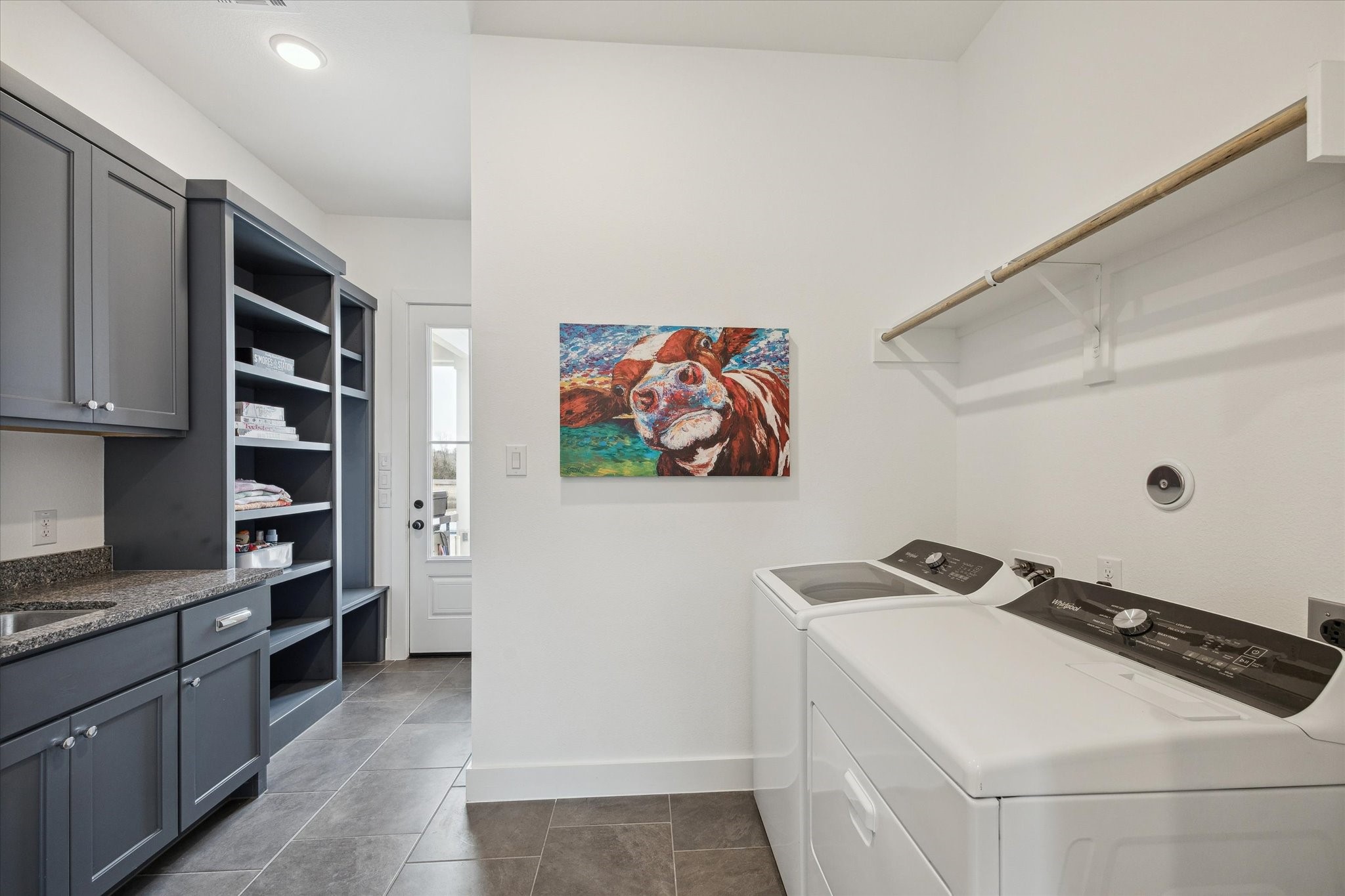 13167 Fm 389 Road Burton, TX 77835 - Photo 40 of 49 a kitchen with stainless steel appliances a stove and a microwave