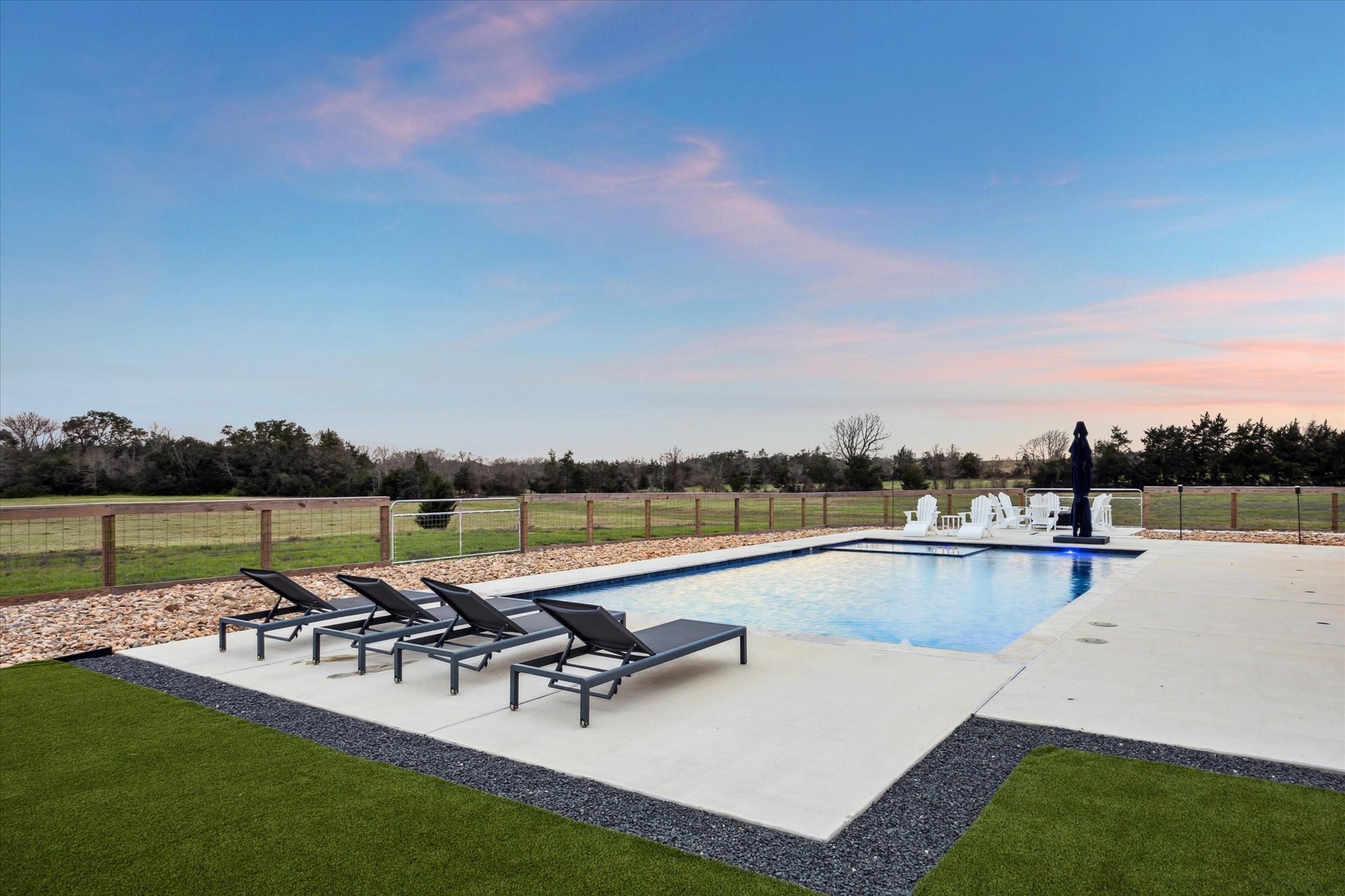 13167 Fm 389 Road Burton, TX 77835 - Photo 45 of 49 a view of a lake with outdoor seating