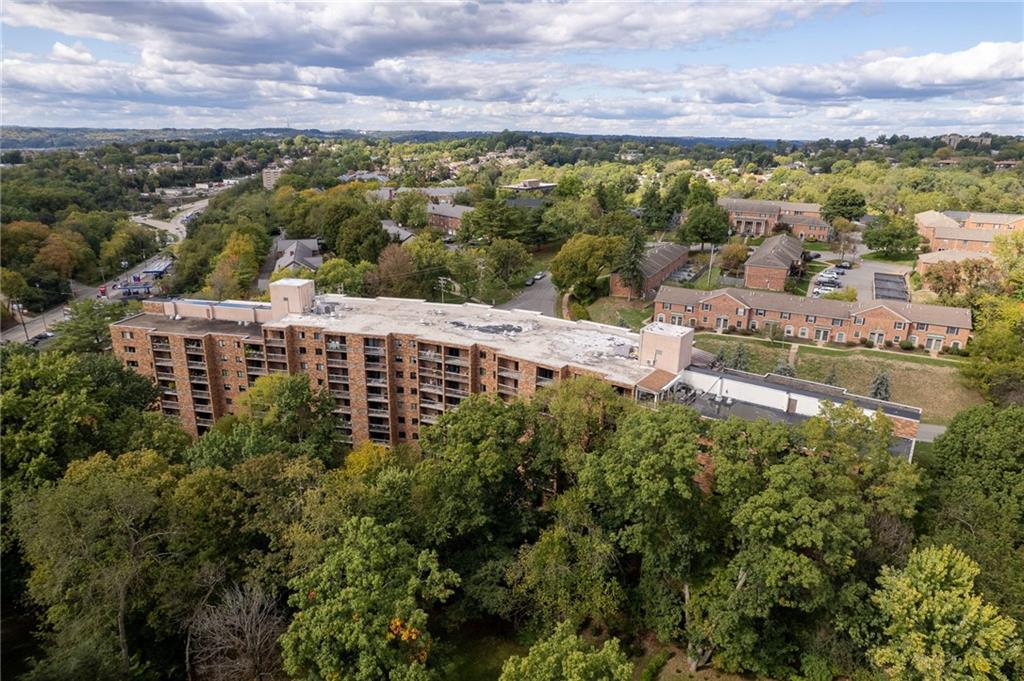1500 Cochran Road, Unit 412 Pittsburgh, PA 15243 - Photo 44 of 45 a view of a city with a building in the background