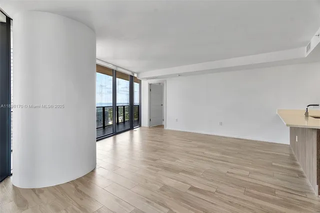 a view of balcony with city view