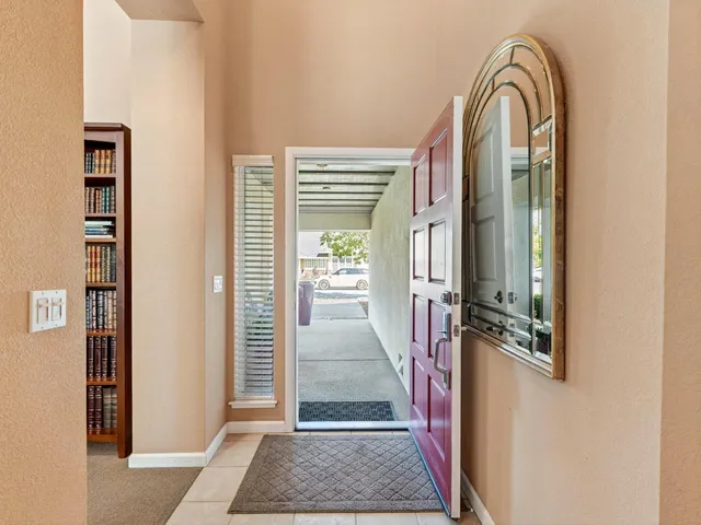 a view of a entryway door of the house