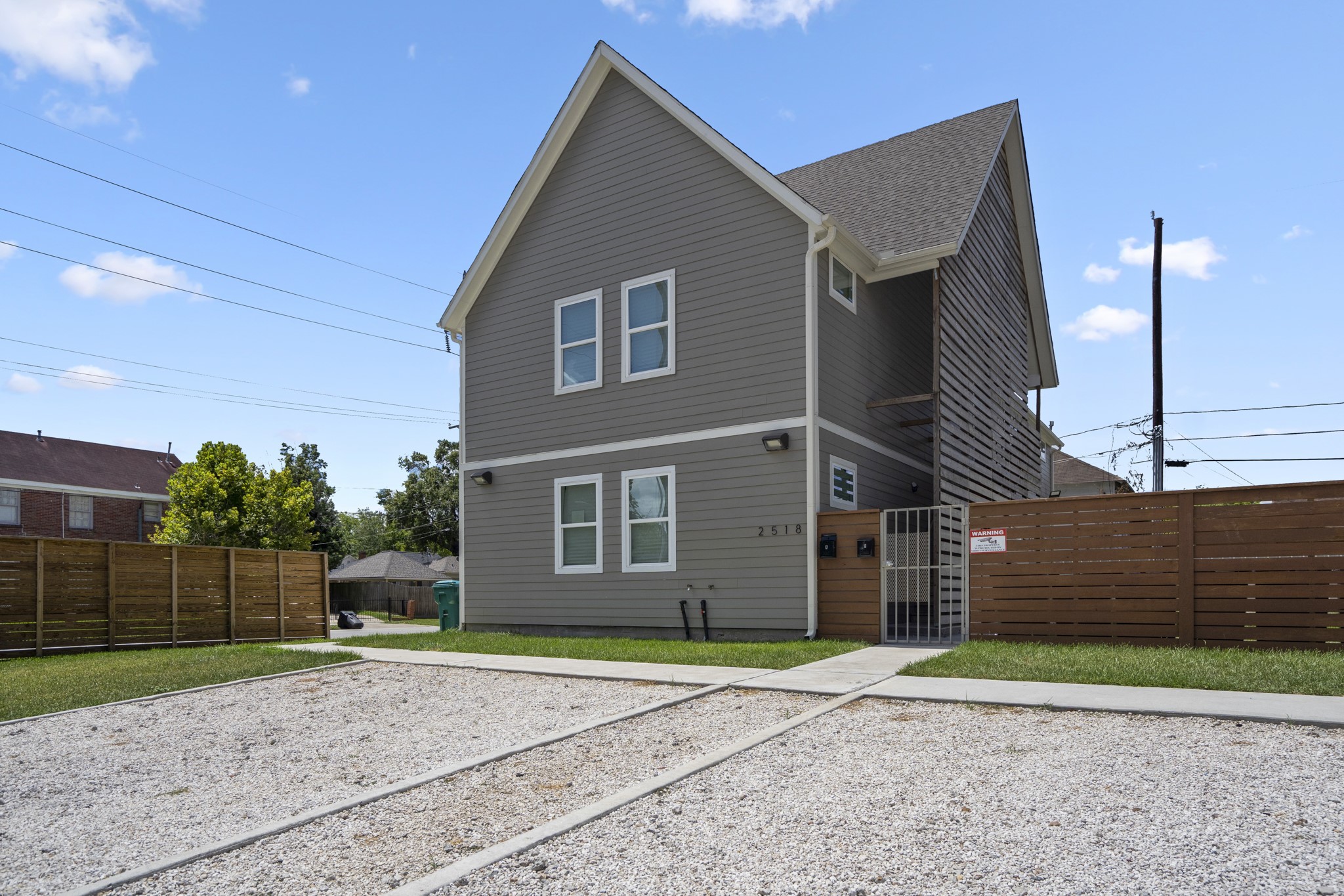 2518 Cleburne Street Houston, TX 77004 - Photo 1 of 24 a house view with a backyard space