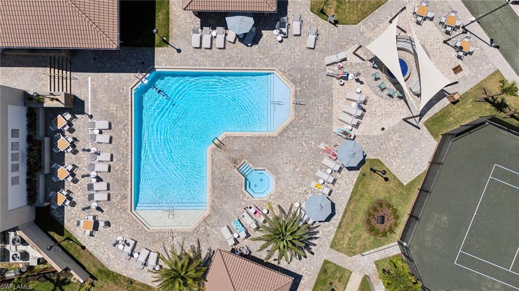 9030 Spring Run Boulevard, Unit 508 Estero, FL 34135 - Photo 39 of 50 an aerial view of a house