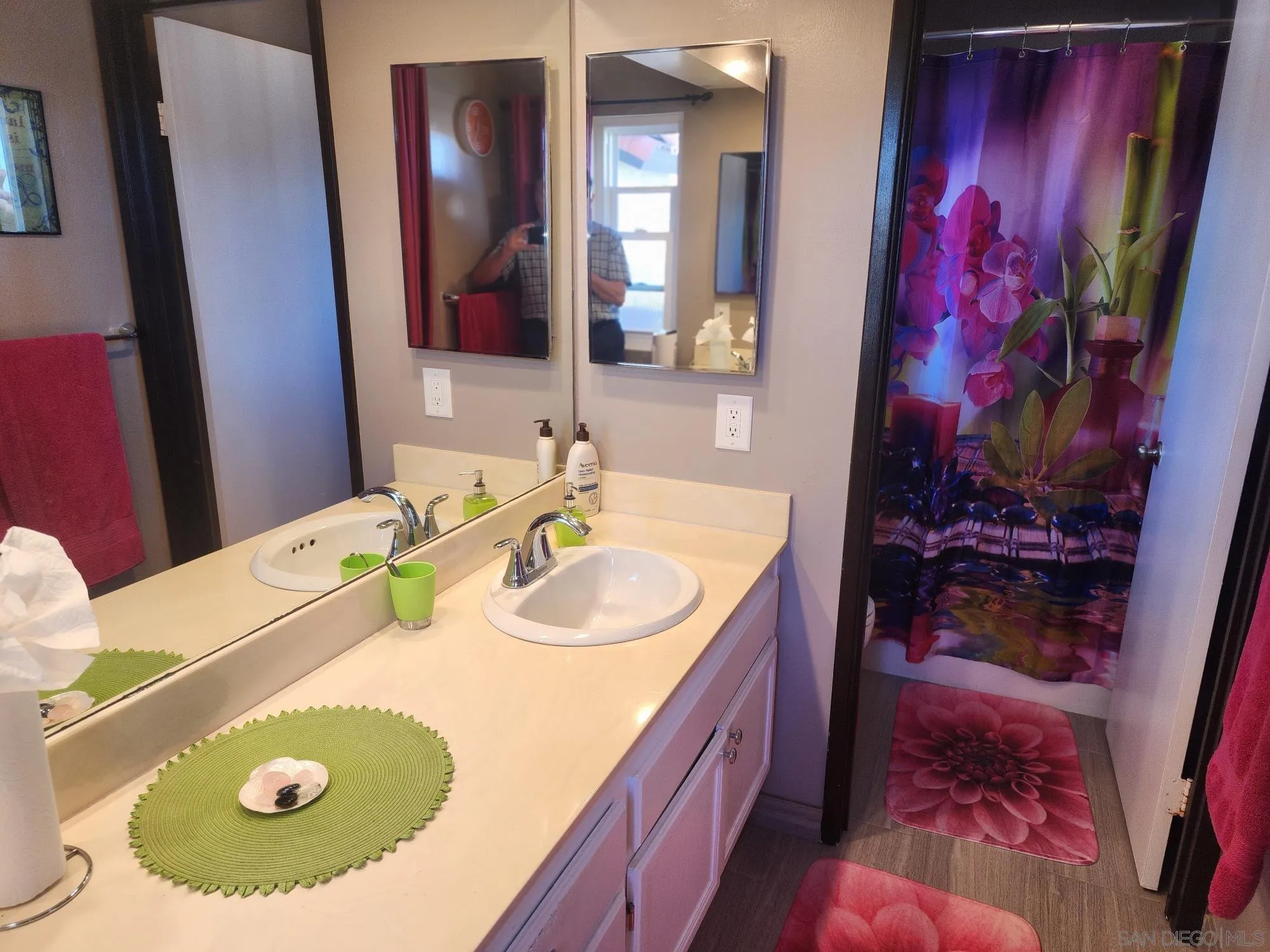 2332 Summerhill Drive Encinitas, CA 92024 - Photo 10 of 28 a bathroom with a sink and mirror