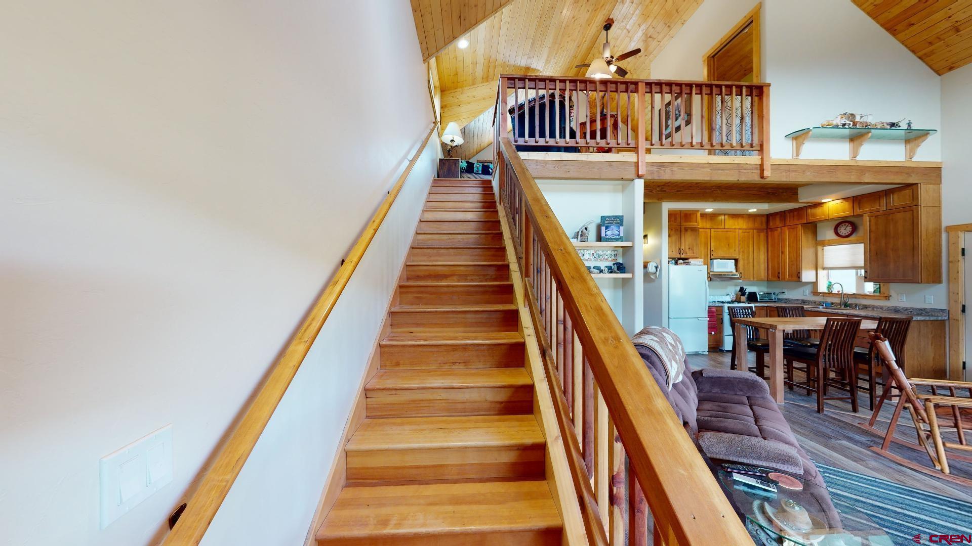 16800 Grange Road Paonia, CO 81428 - Photo 10 of 38 a view of entryway and hall with wooden floor