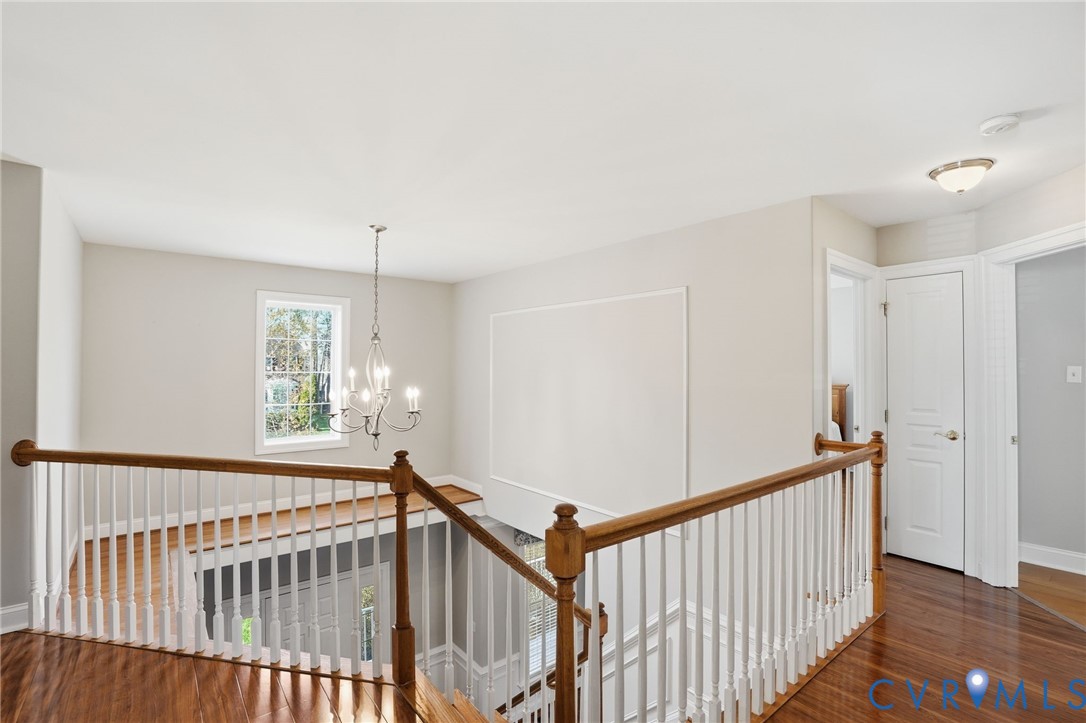 4649 Jennway Loop Moseley, VA 23120 - Photo 39 of 69 Two story foyer upstairs hallway