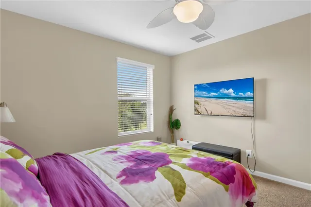 a view of an outdoor space and tennis court