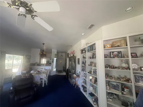 a view of a room with window