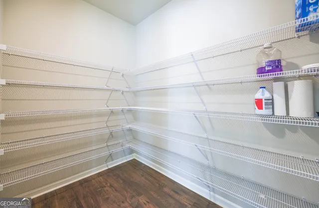 a view of storage and utility room