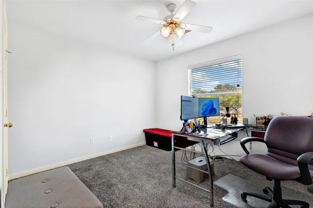 a view of a kitchen with a window