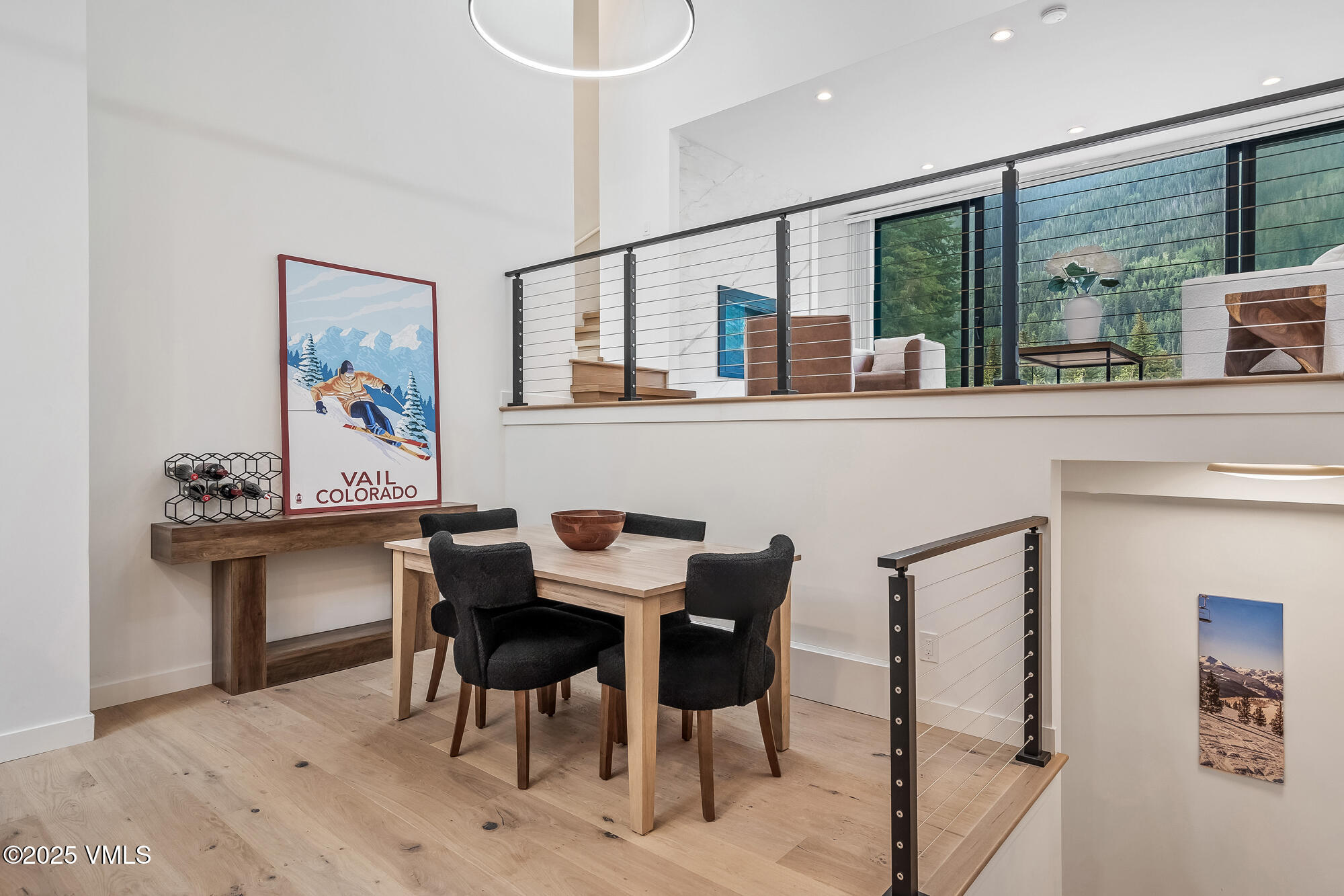 4545 Big Horn Road Vail, CO 81657 - Photo 15 of 49 a view of a dining room with furniture and window