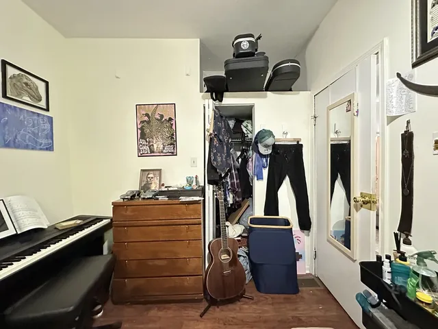 a view of room with gym equipment