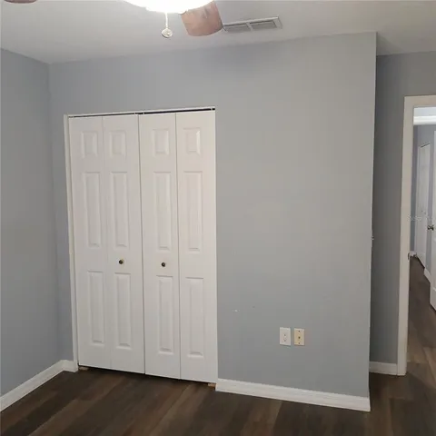 an empty room with window