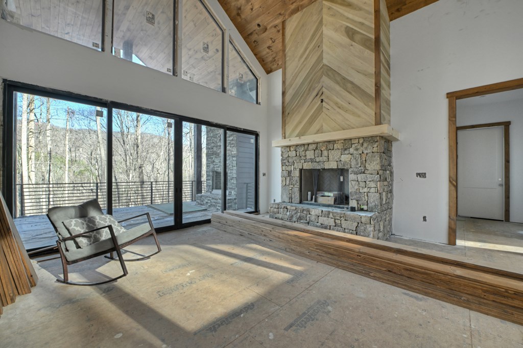 2 Grand Oaks S/d Morganton, GA 30560 - Photo 6 of 30 a living room with furniture and a fireplace