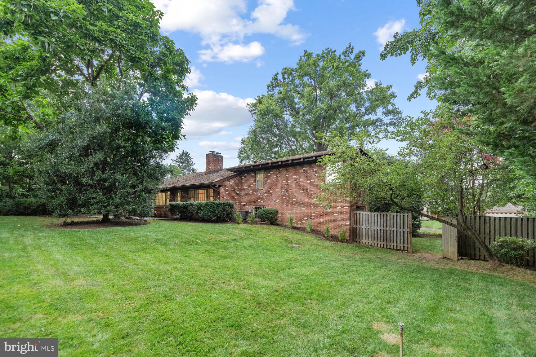 6313 Stoneham Lane McLean, VA 22101 - Photo 32 of 37 Newly landscaped fully privacy fenced backyard