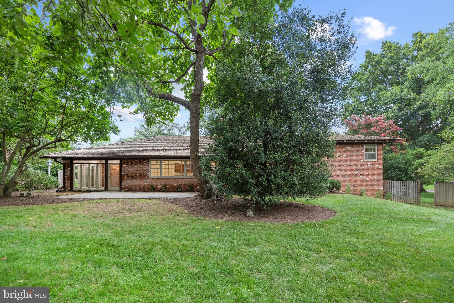 6313 Stoneham Lane McLean, VA 22101 - Photo 33 of 37 Newly landscaped fully privacy fenced backyard