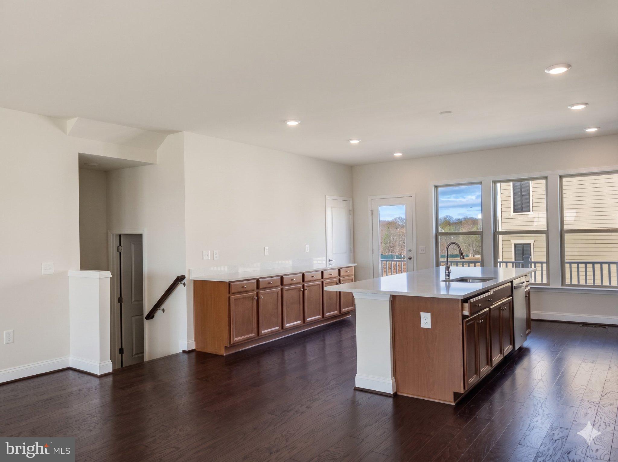 17109 Branched Oak Road Dumfries, VA 22026 - Photo 8 of 24 Spacious modern kitchen with views.