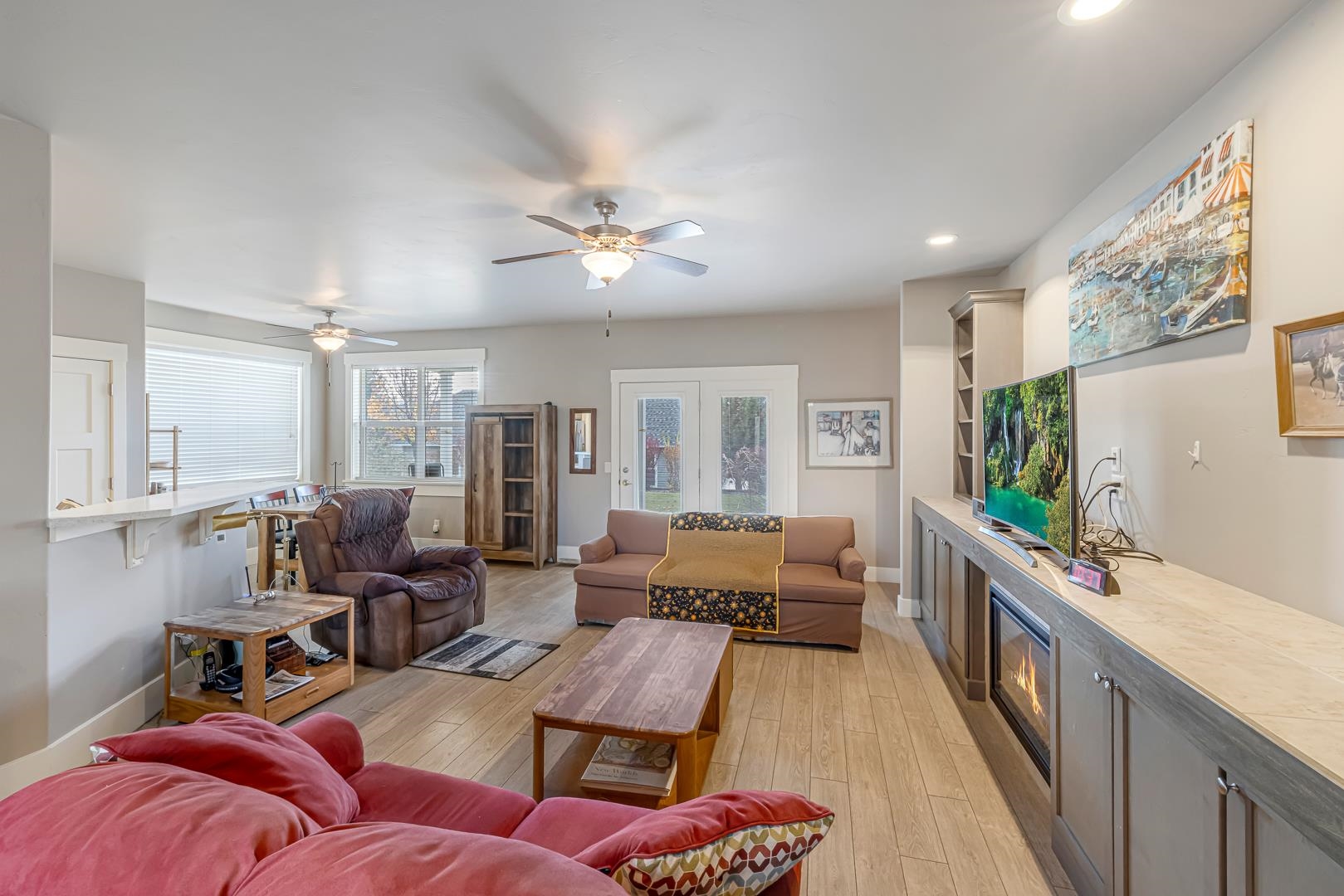 1206 Periwinkle Lane Fruita, CO 81521 - Photo 3 of 20 a living room with furniture and a flat screen tv