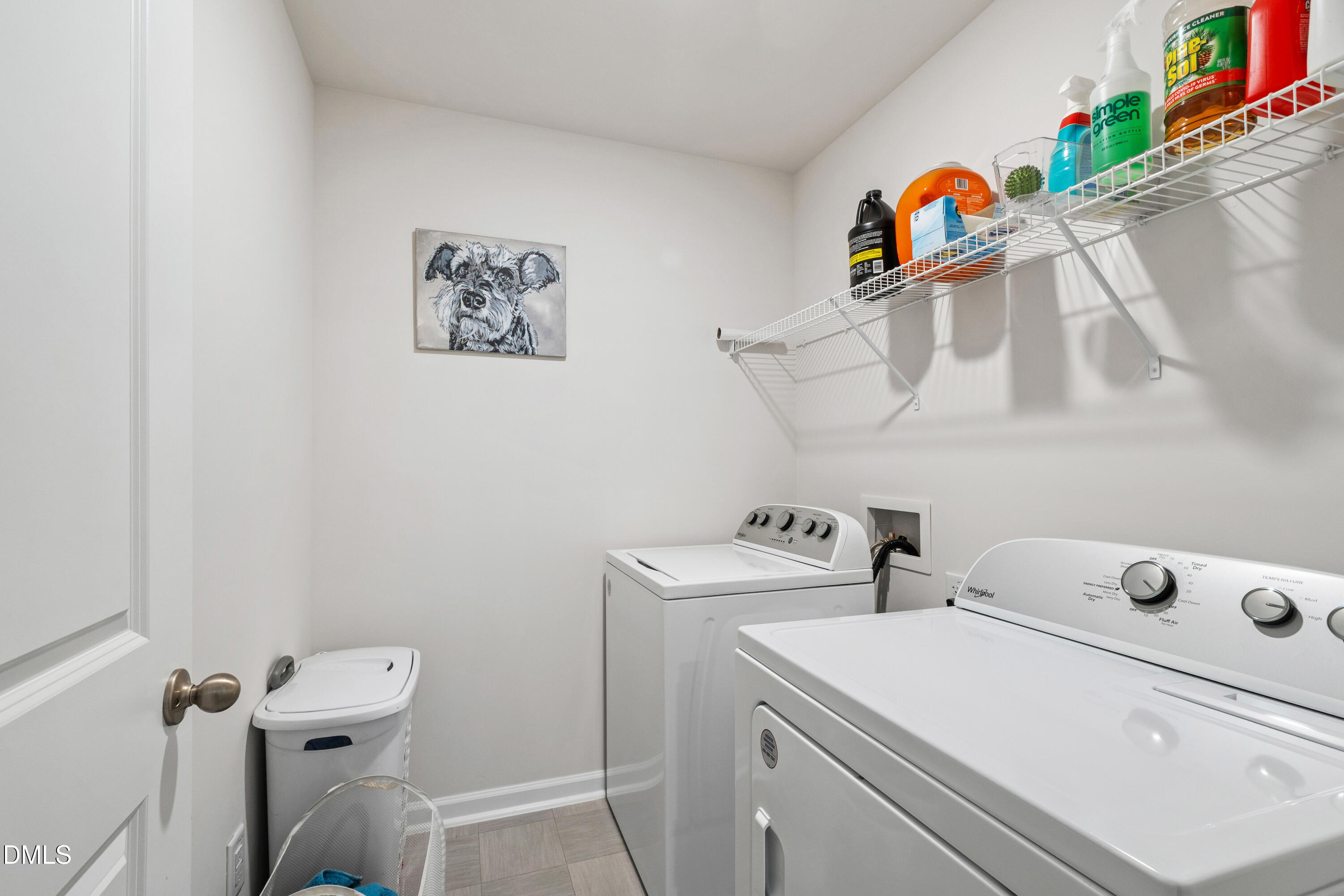 2128 Fletchers Ridge Drive Durham, NC 27703 - Photo 24 of 38 a utility room with dryer and washer