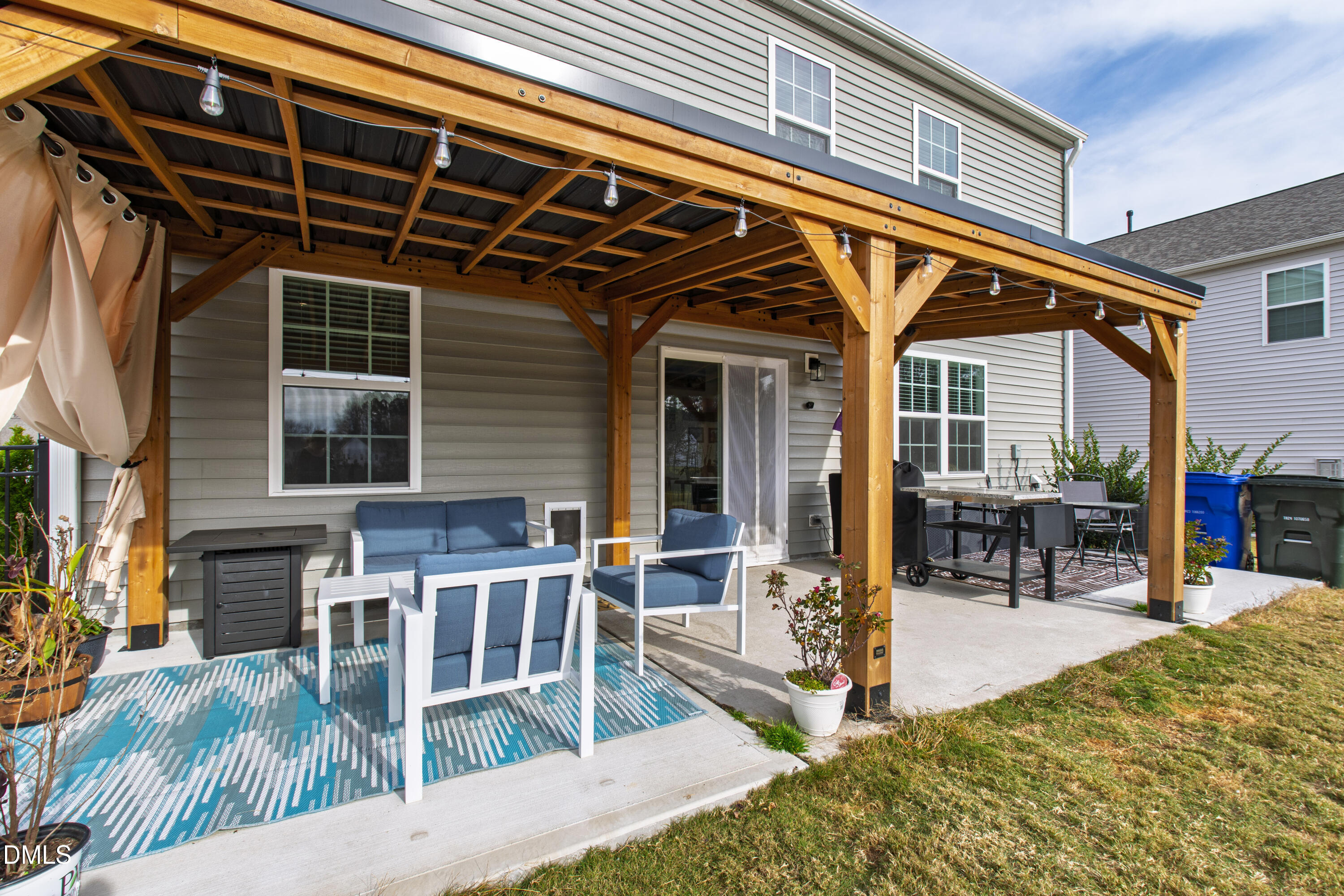 2128 Fletchers Ridge Drive Durham, NC 27703 - Photo 34 of 38 a view of house with outdoor seating